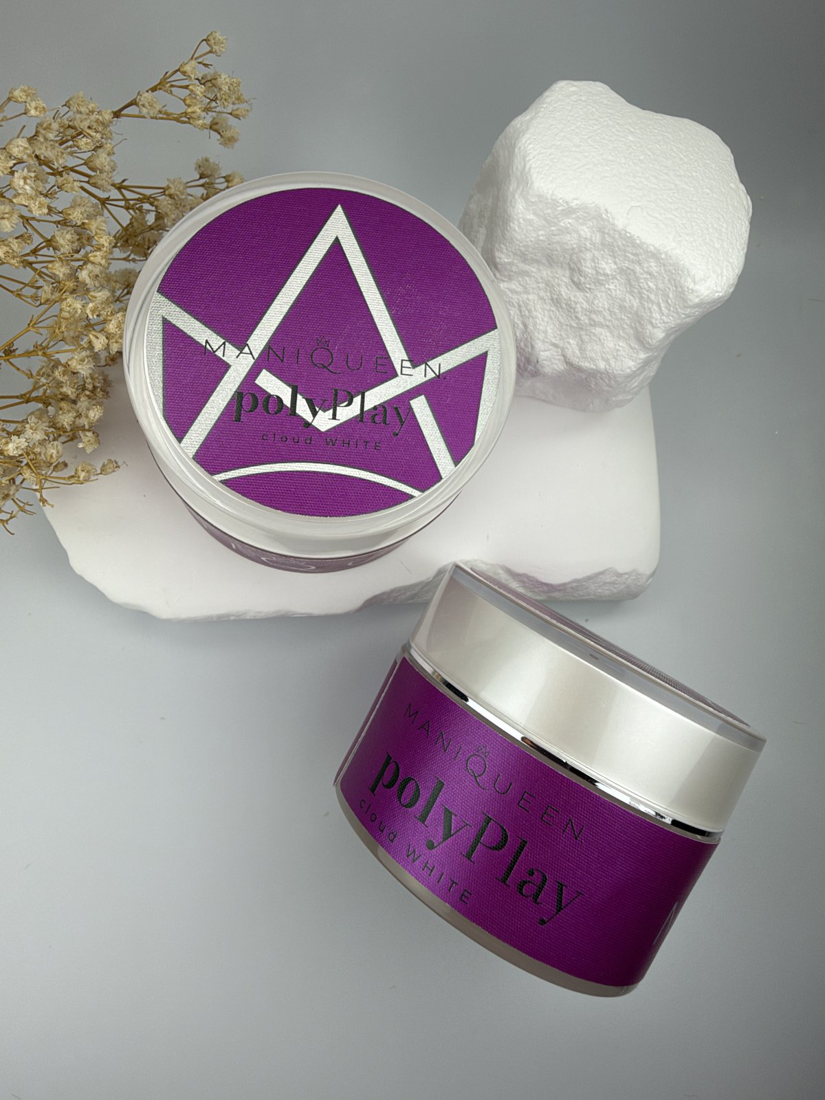 ManiQueen polyPlay cloud White